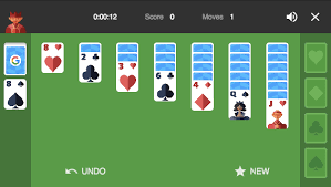 Features of Google Solitaire: